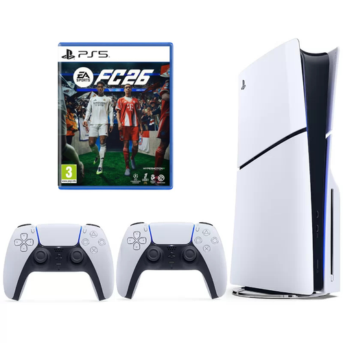 Pack PS5 Slim 1 TB com EA Sports 2026 + comando adicional