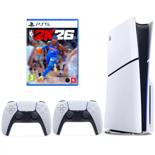 Pack PS5 Slim de 1 TB com 2K26 + comando adicional