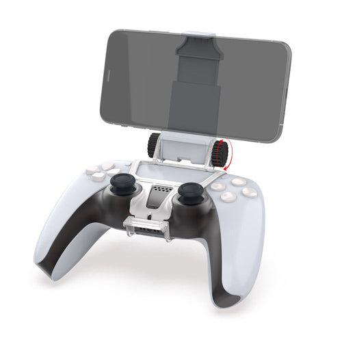 PS5 Suporte dobrável para smartphone com clip - Transparente